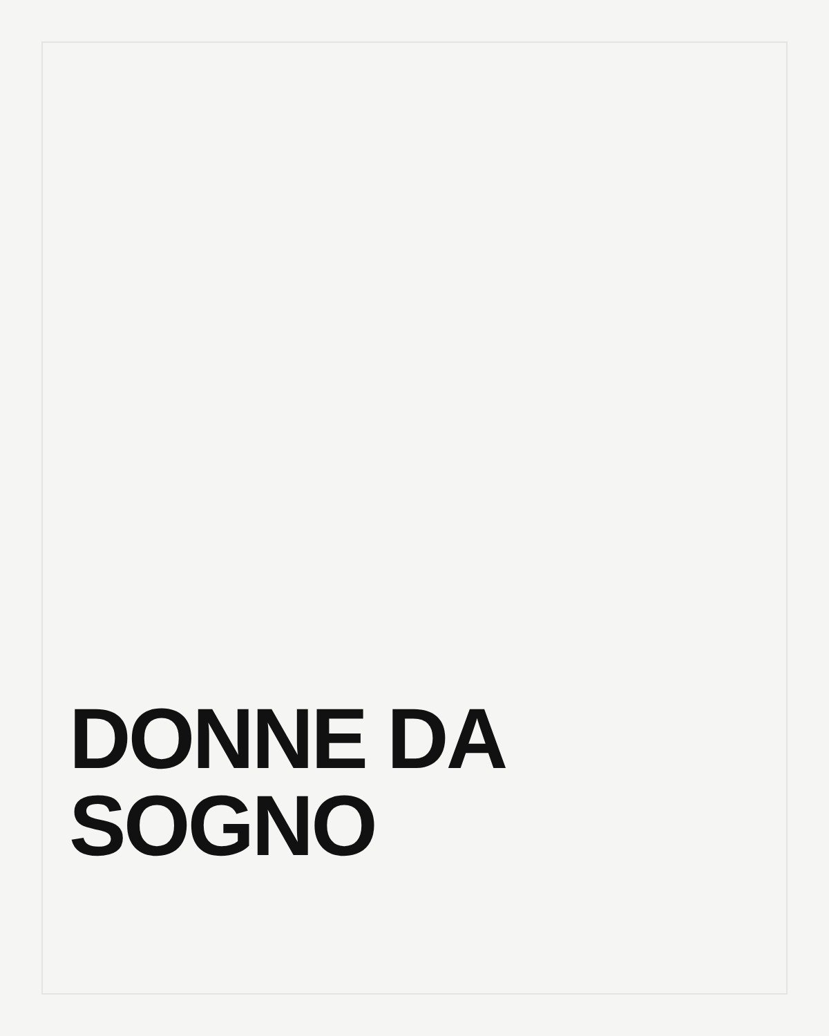 Donne da Sogno