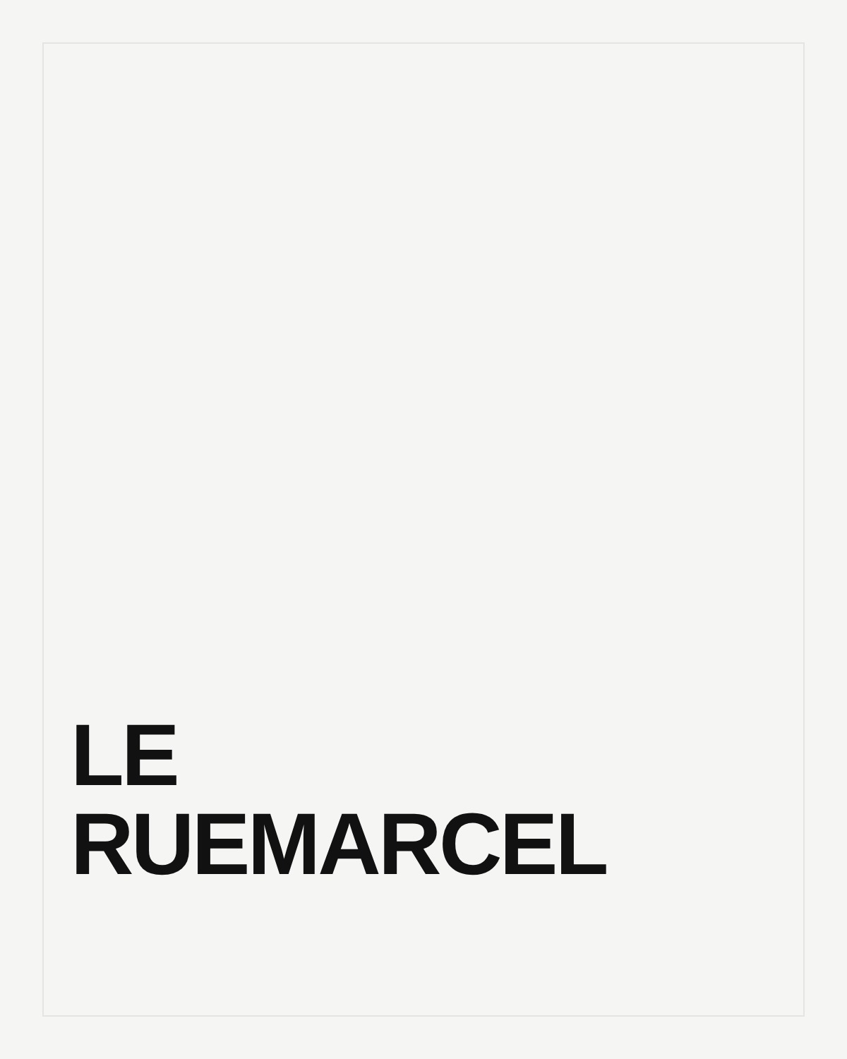 Le Ruemarcel